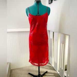 Vintage Kay Unger sequin dress